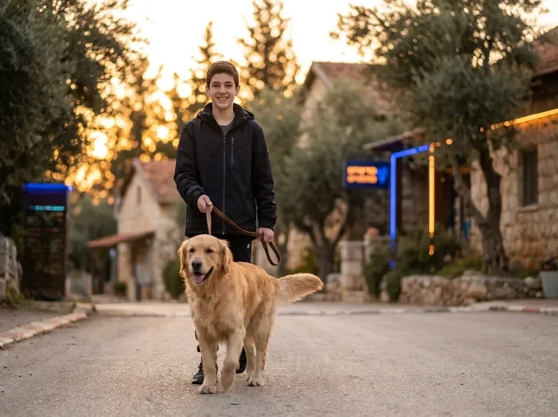דוגיסיטר אוהב ואיכותי במושב רינתיה
